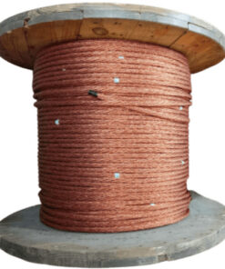 Cable trenzado desnudo bajante pararrayos PLP