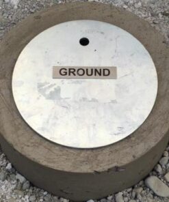 Tapa de registro de inspección de tránsito pesado en acero galvanizado. PLP. P659.