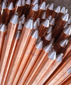 Varilla de puesta a tierra cooperweld, para construir mallas de tierras de baja resistencia y alta durabilidad